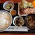 利久庵 - 料理写真:豚肉の味噌焼き定食(ごはん少なめ)