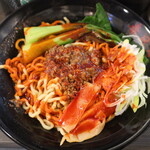 春日亭  - 溶岩坦々麺（10辛）