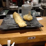 天ぷら ご天 - イカとキス