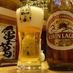 食楽酒家 朋 - 中瓶ビール