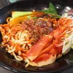 春日亭  - 溶岩担々麺（大盛／10辛）