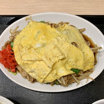 麺飯食堂 八右衛門 - 肉玉ライス ¥800