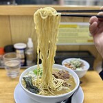 麺屋 白神 - 麺リフト