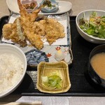 Washoku Tempura No Omise Bouzu - 金の天ぷら定食