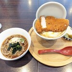 Soba Deizu - とじない玉子カツ丼セット