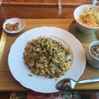 盤古殿 コレド日本橋店 - ランチ　高菜チャーハン