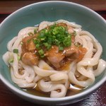 うどん処 杉 - 【2013年05月】かしわおろし(太麺に変更）＠700円。