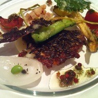 ラ・ブランシュ - イサキのワイルドライス焼き
