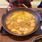 みのや - カレー煮込みうどん1200円