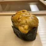 鮨おばな - 紫ウニ(追加)