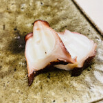 鮨おばな - タコ 明石産 塩茹で