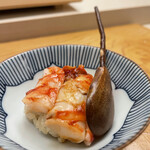 鮨おばな - 海老丼 車海老 タレは15年継ぎ足し