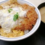 Katsuya - カツ丼（竹）＆豚汁（小）