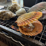 海鮮BBQ 土佐のかき小屋 - 料理写真:長太郎貝がパカパカｗ