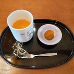 御萬菜 もりおか - 金柑湯と金柑の甘露煮