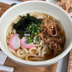 Resutoran Erie-Ru - 肉うどん（880円）_2023年1月