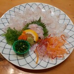 西端夢浪漫 - 平戸ひらめのお造り