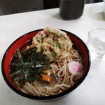 すかや 本店 - 天玉そば大盛り