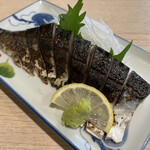 Osakana To Jizake Uobune - 炙り〆鯖の塩ゴマ油