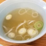 餃子専門店 喜喜 - もみじ汁