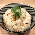 鯛塩そば 灯花 - 鯛めし