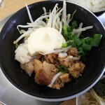 麺房 十兵衛 - ガリマヨ丼の具　320円