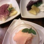 トラットリア・ステッラ・カンパーニャ - メロンジェラート、絶品でした！！