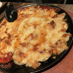 鶏喜鶏喜 - 茄子と鶏のトロトロチーズオーブン焼き