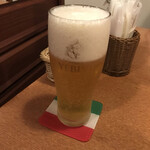 パスタイオ・コッコ - ドリンク写真:生ビール　byまみこまみこ