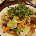 しょうじゅ亭 - 野菜炒め