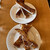 カフェ・ヴェルディ - 料理写真:【2022年11月】上：Ｂセット（シナモントースト）、下：Ｃセット（自家製キャラメルナッツトースト）。