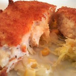 グリーティング - カニの身がぎっしり！！少なめだと美味しくなかったのでたっぷり入れたそうです。