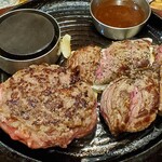 Sandaime Ami-Go Morisaki - ハンバーグ？とランプ肉