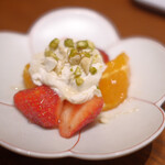 195651662 - 季節のフルーツの白和えはゼッタイ食べたい！
