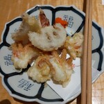 対馬のどぐろとイカ活き造り 博多 魚蔵 - 