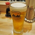 初かすみ酒房 - 生ビール