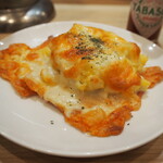 初かすみ酒房 - ポテトサラダのチーズ焼き