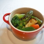 シュマン - メイン付け合わせのﾚｷﾞｭｰﾑ