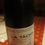 酒嗜　ふる川 - ドメーヌ・ド・ラ・ロマネコンティ/ラ・ターシュ2003　持ち込みですが、何カ月か前に言っておけば入荷も可能だそうです