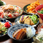 [Complete all-you-can-drink] [8 popular Okinawan Cuisine] [Lunch drink bonus course]
