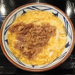 Marugame Seimen - 肉がさね玉子あんかけうどん並