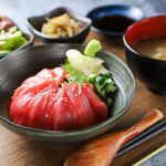 Bluefin tuna red meat bowl