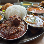 toi印食店 - TODAY'S THALI Curry全種 カリー側