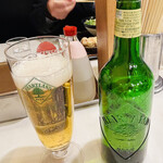 うどん 丸香 - ・瓶ビール 中瓶 キリンハートランド
