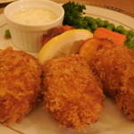 レストラン山水 - カニクリームコロッケ