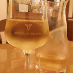 レストラン山水 - デキャンタワイン（白）