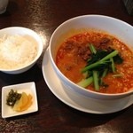 來庵 - 担々麺セット