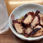 酒の奥田 - 小タコうま煮