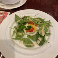 古民家バル旧本藤邸 - ランチセットのサラダ