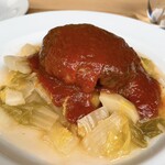 飛行船スタイル 南條 - ベーコン巻きハンバーグ